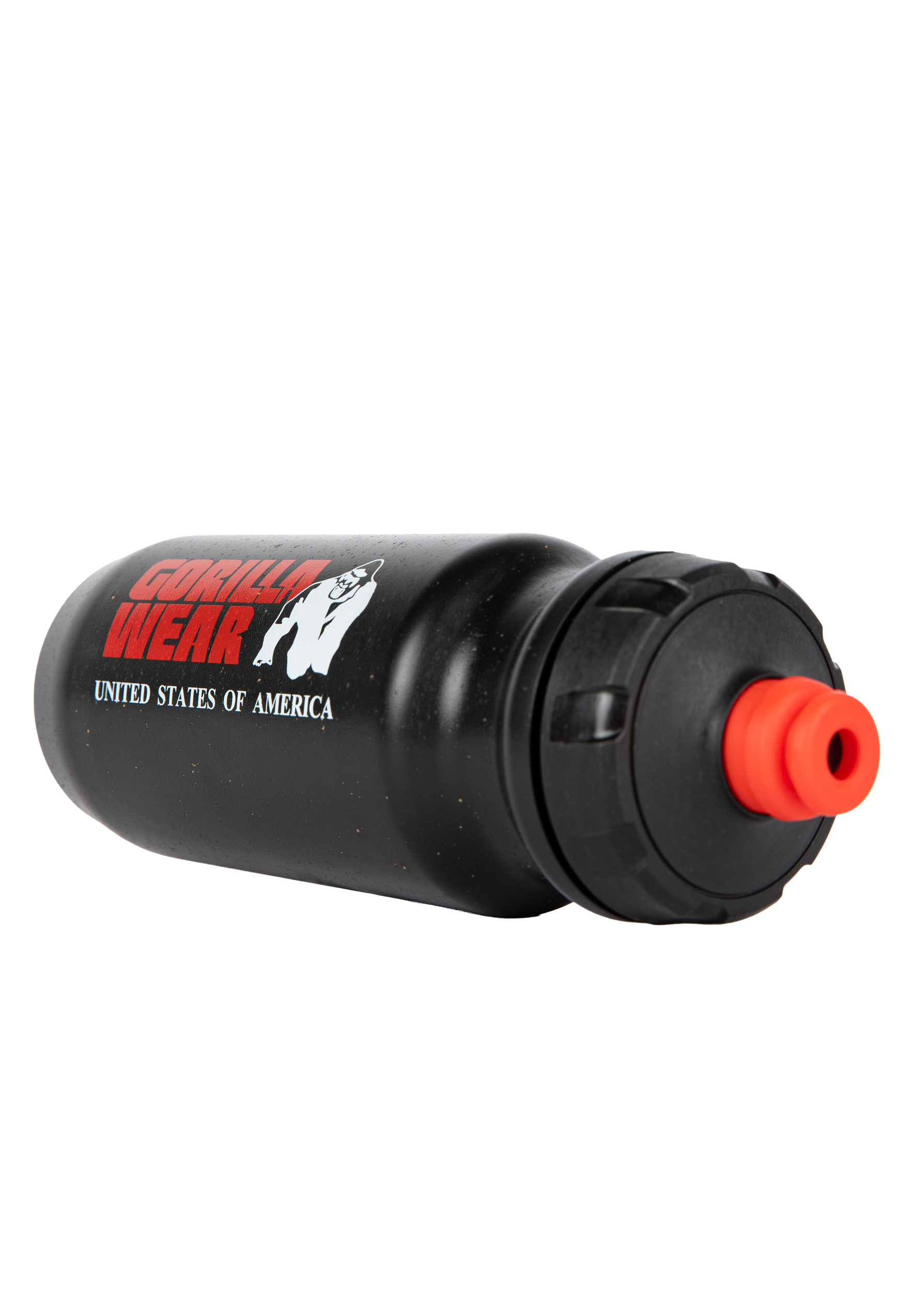 Gorilla Wear Sustainable Grip Bottle 500ML Shakers & Bottles Black