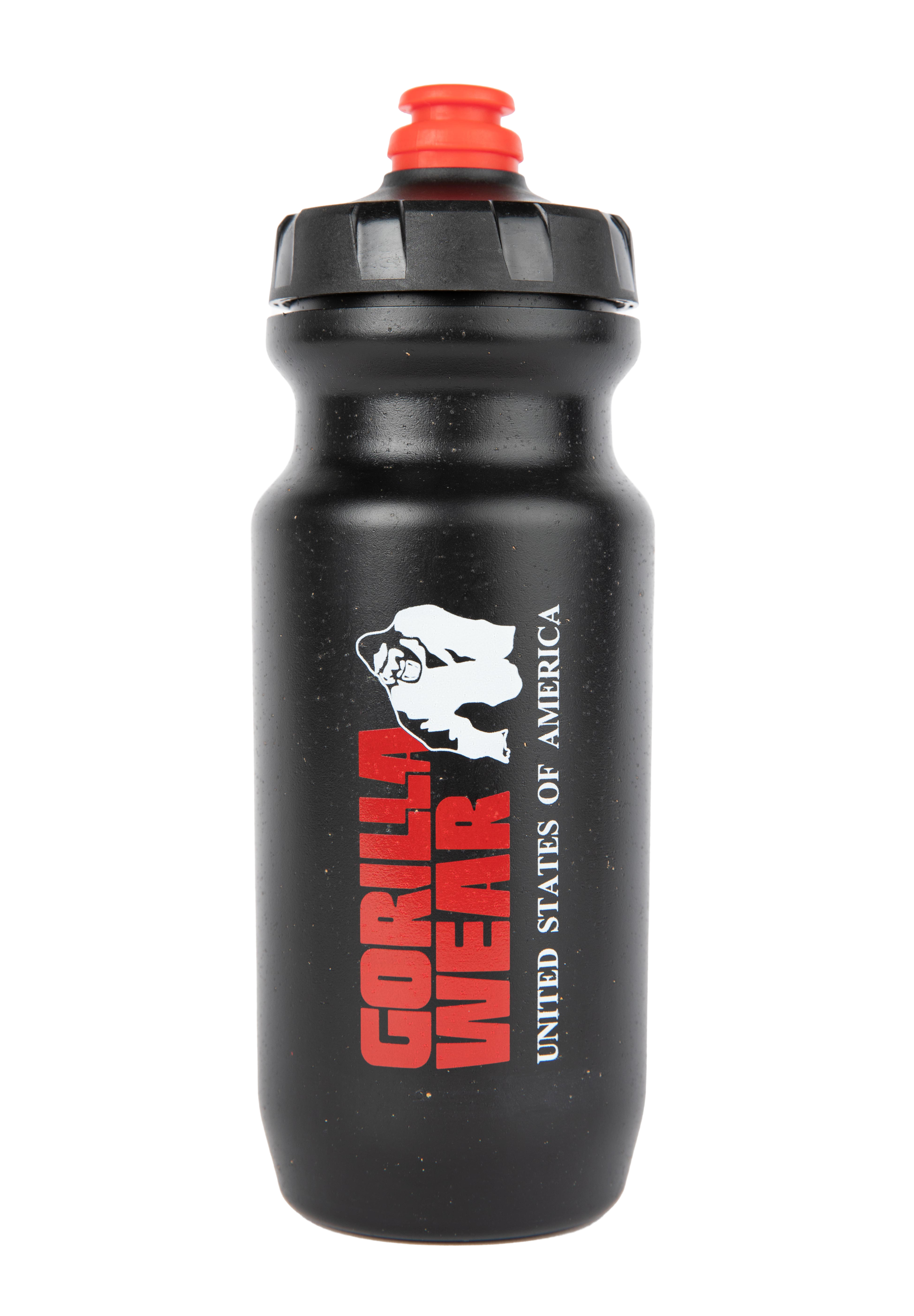 Gorilla Wear Sustainable Grip Bottle 500ML Shakers & Bottles Black