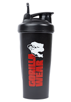 Gorilla Wear Sustainable Shaker 600ML Shakers & Bottles Black