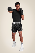 Gorilla Wear Tacoma Fighting Shorts Fight Gear Black/White