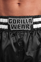 Gorilla Wear Tacoma Fighting Shorts Fight Gear Black/White