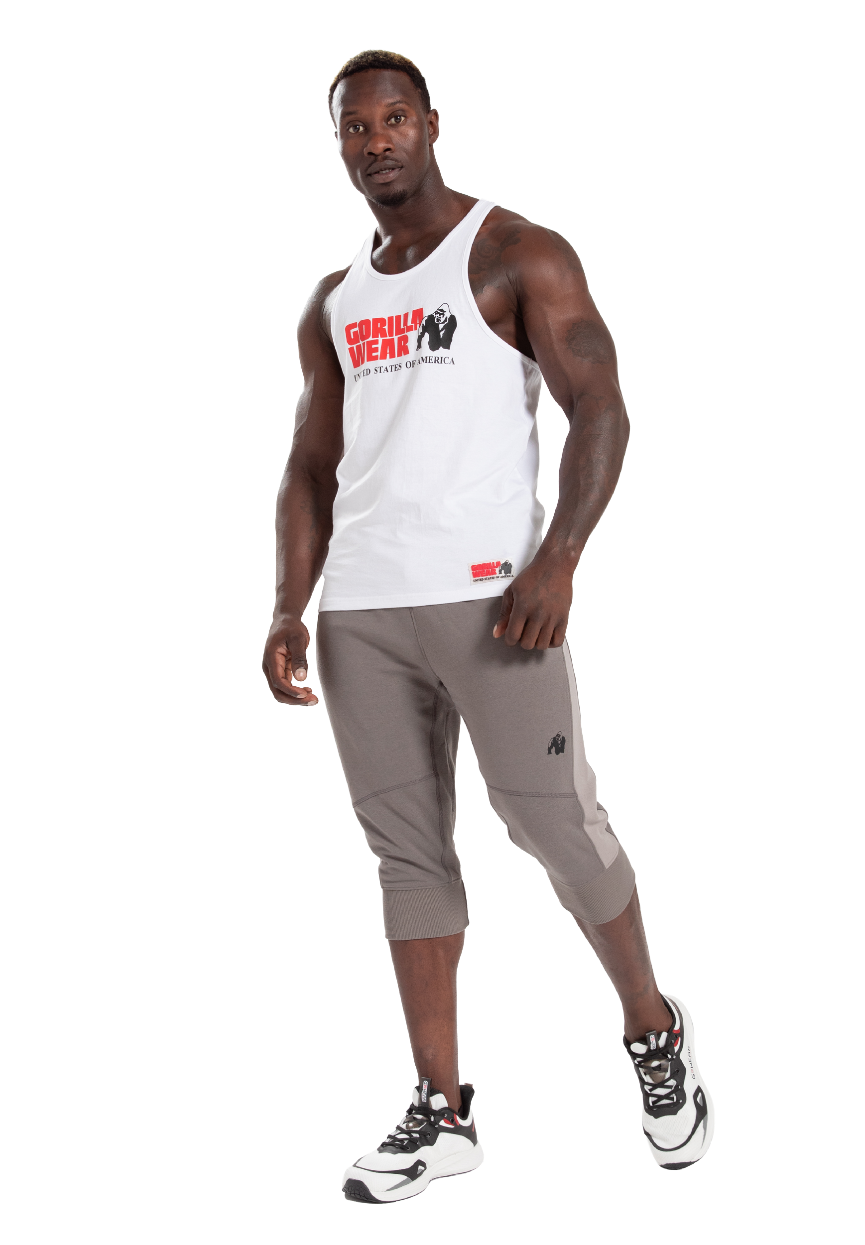 Gorilla Wear Thompson 3/4 Sweatpants Pants Gray