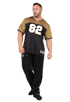 Gorilla Wear Trenton Football Jersey T-Shirt & Tops Black/Gold