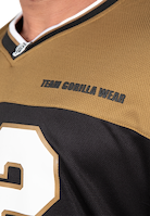 Gorilla Wear Trenton Football Jersey T-Shirt & Tops Black/Gold