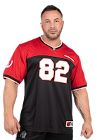 Gorilla Wear Trenton Football Jersey T-Shirt & Tops Black/Red