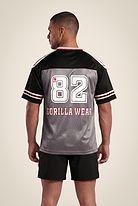 Gorilla Wear Tyler Football Jersey T-Shirt & Tops Black/White