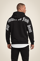 Gorilla Wear Utah Zipped Hoodie Hoodie & Sweatshirt Black