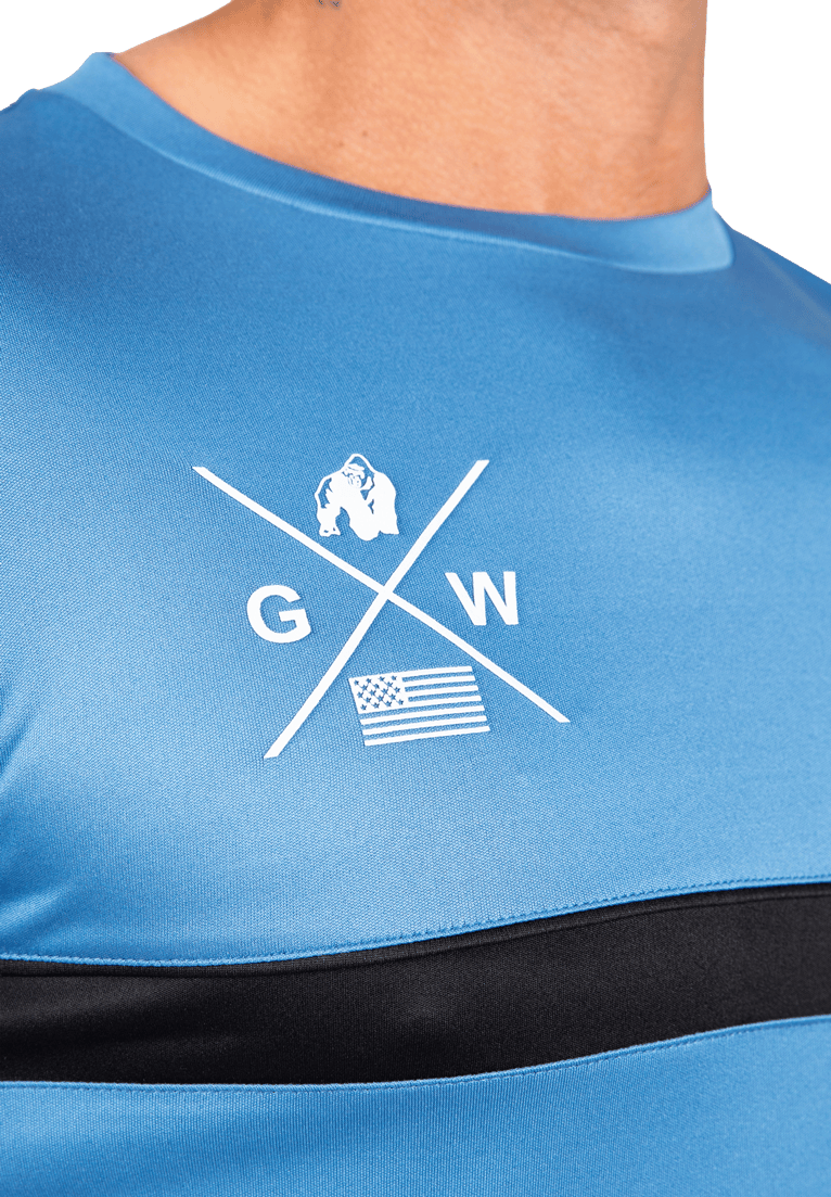 Gorilla Wear Vernon T-Shirt T-Shirt & Tops Blue