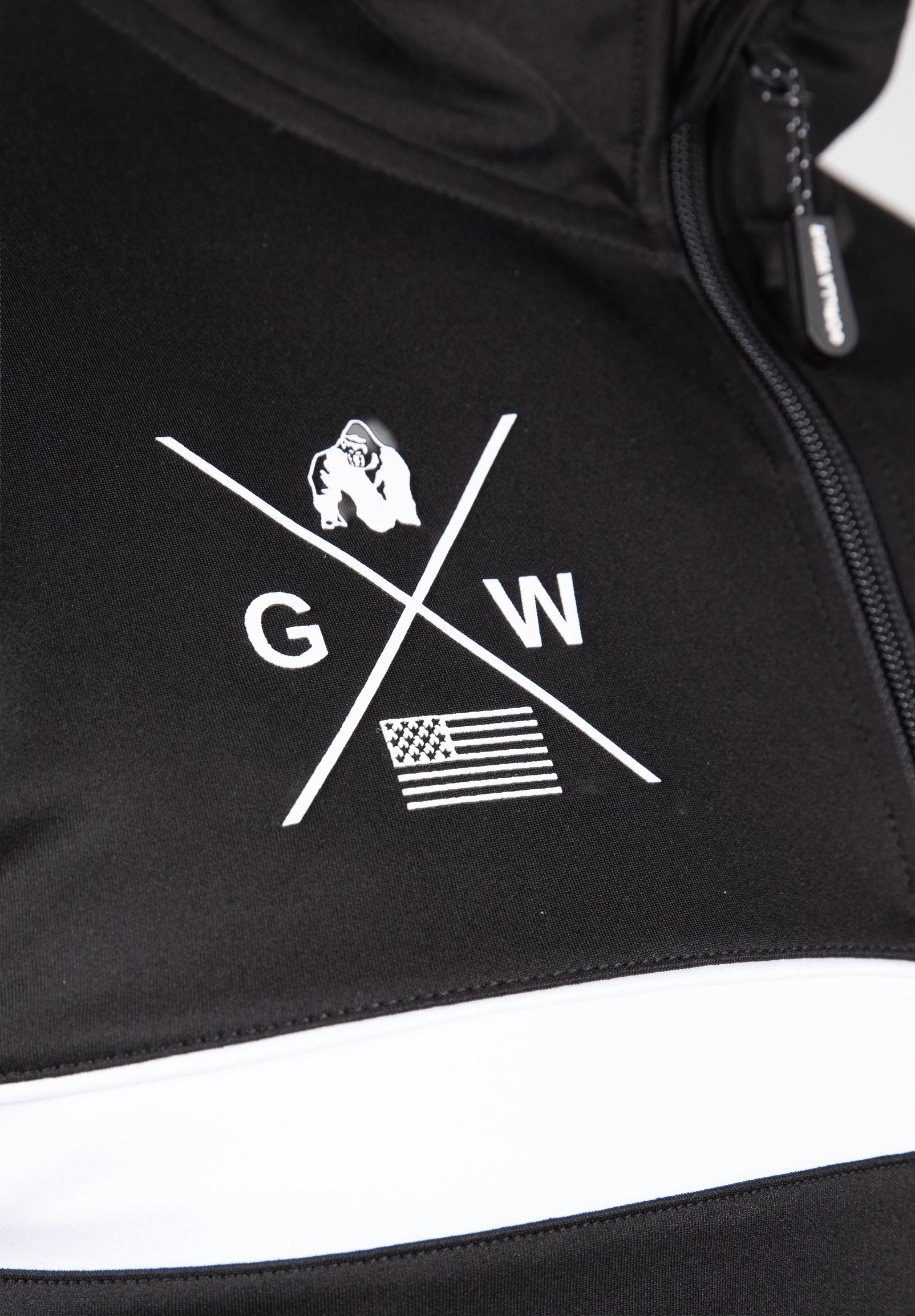 Gorilla Wear Vernon Track Jacket Jacket Black