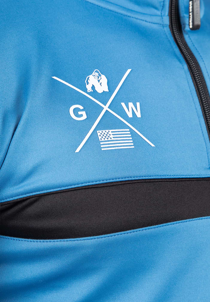 Gorilla Wear Vernon Track Jacket Jacket Blue