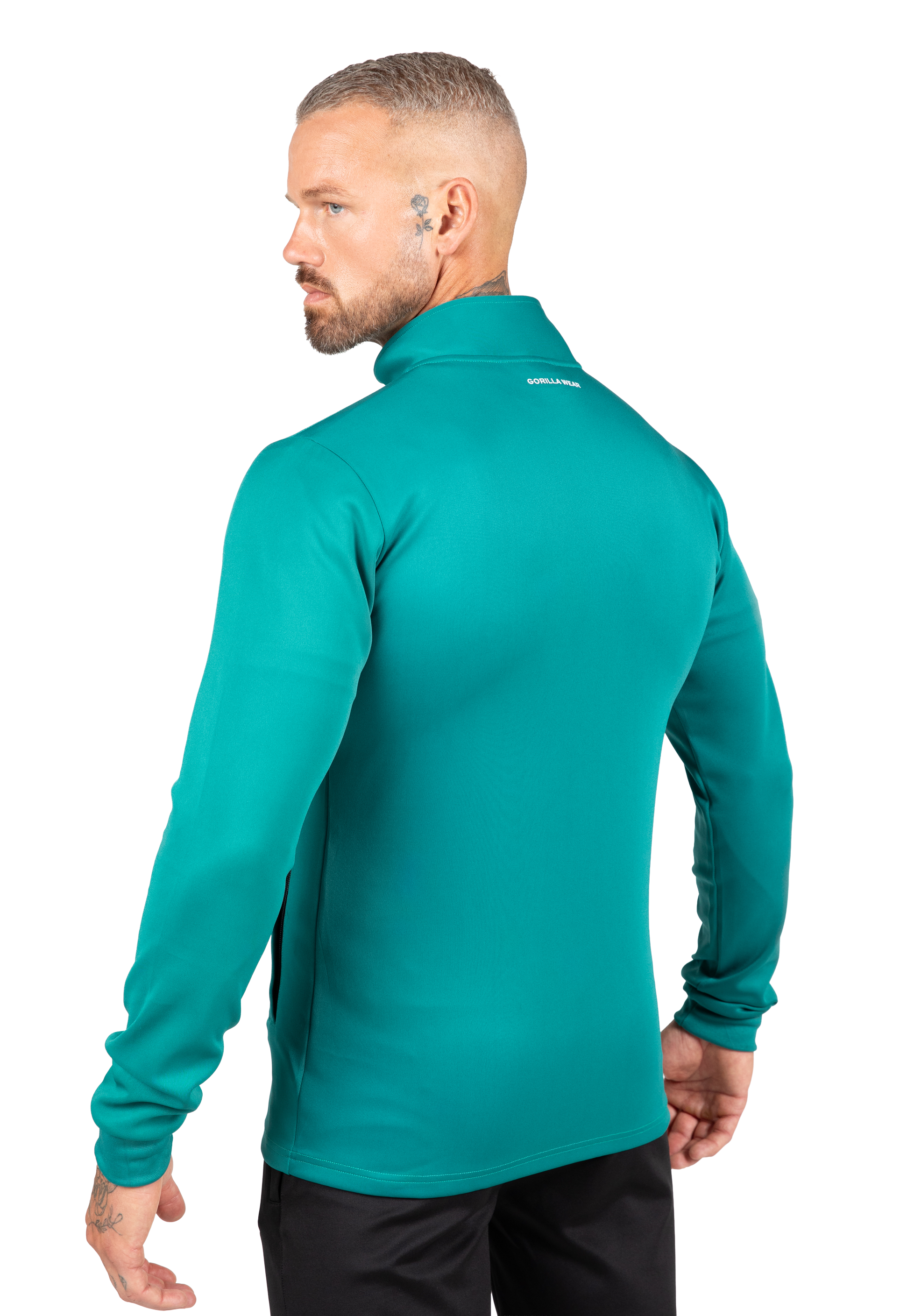 Gorilla Wear Vernon Track Jacket Jacket Teal Green