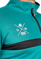 Gorilla Wear Vernon Track Jacket Jacket Teal Green