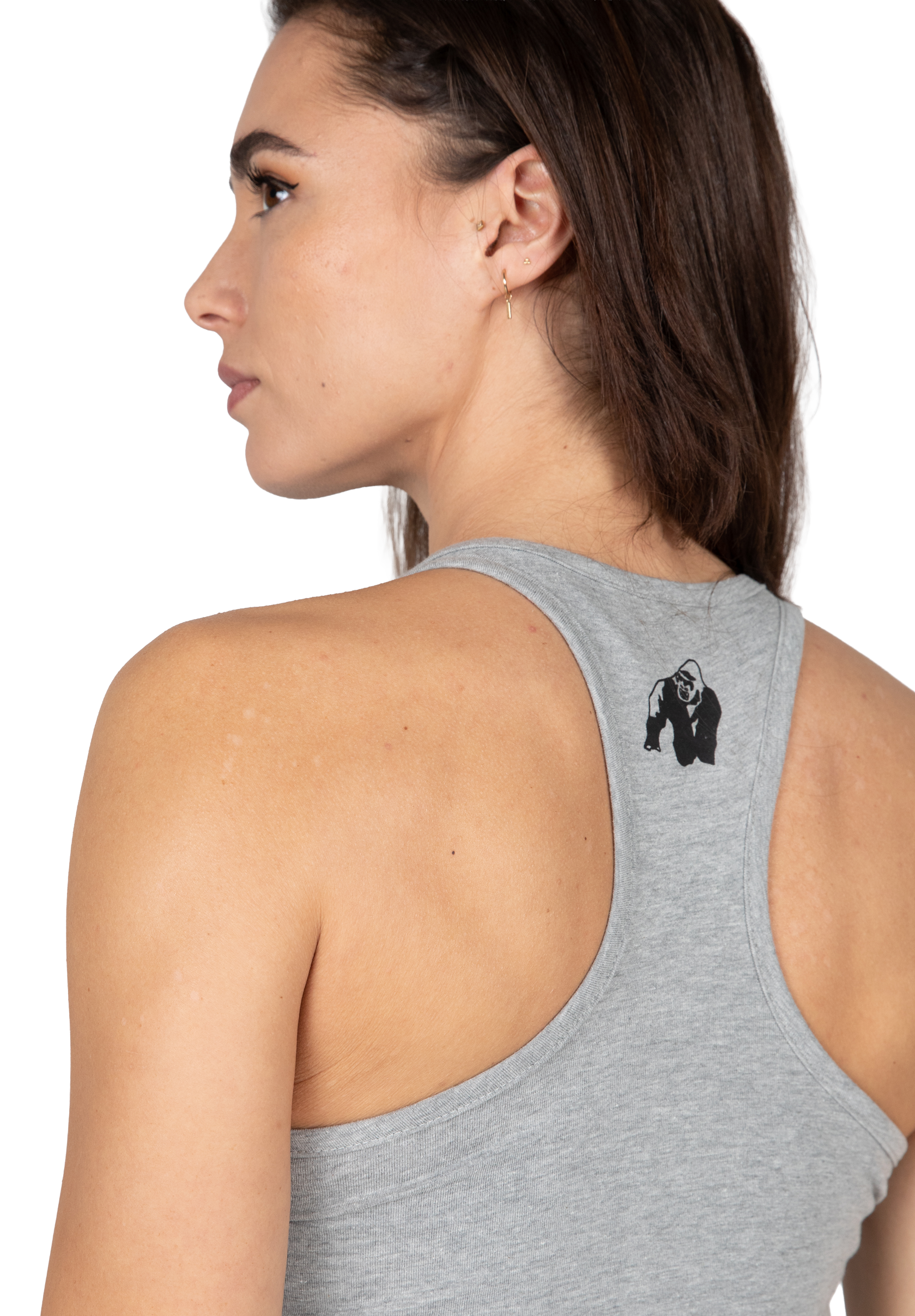 Gorilla Wear Verona Tank Top Tank Top Gray Melange