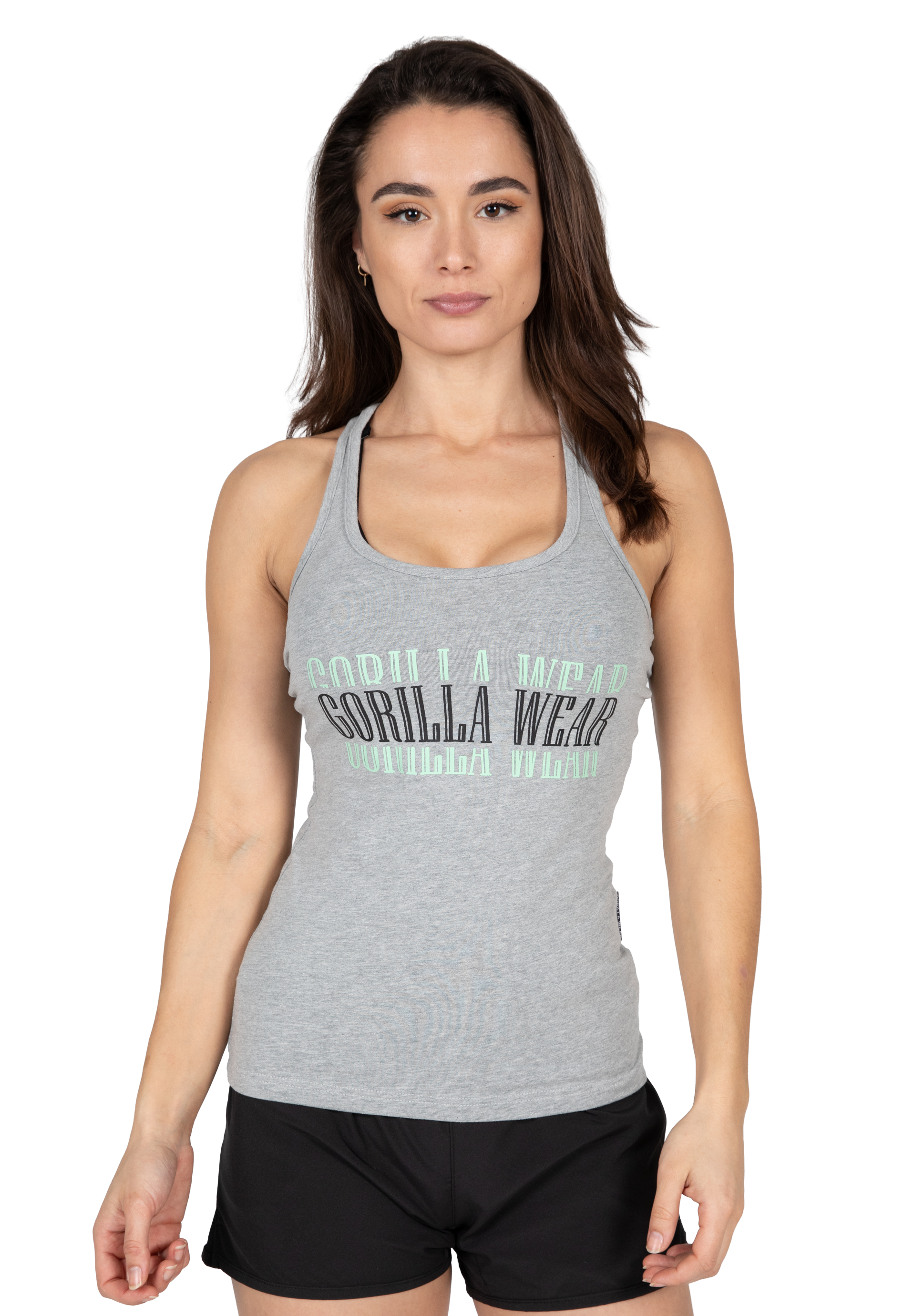 Gorilla Wear Verona Tank Top Tank Top Gray Melange