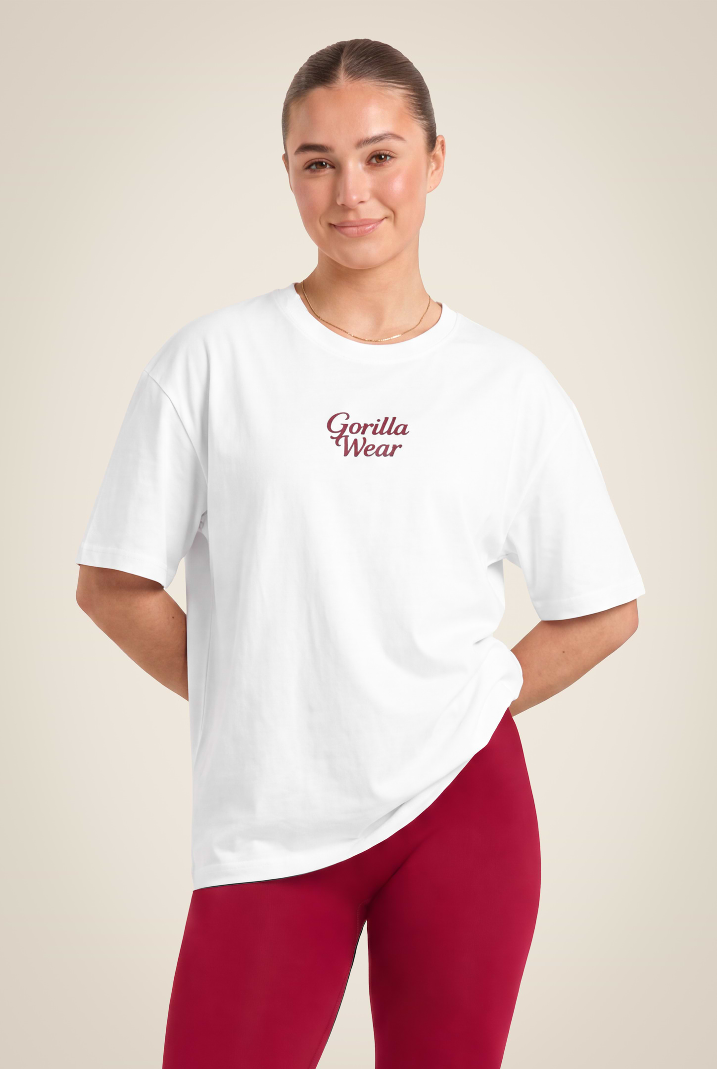 Gorilla Wear Vienna Oversized T-Shirt T-Shirt & Tops White