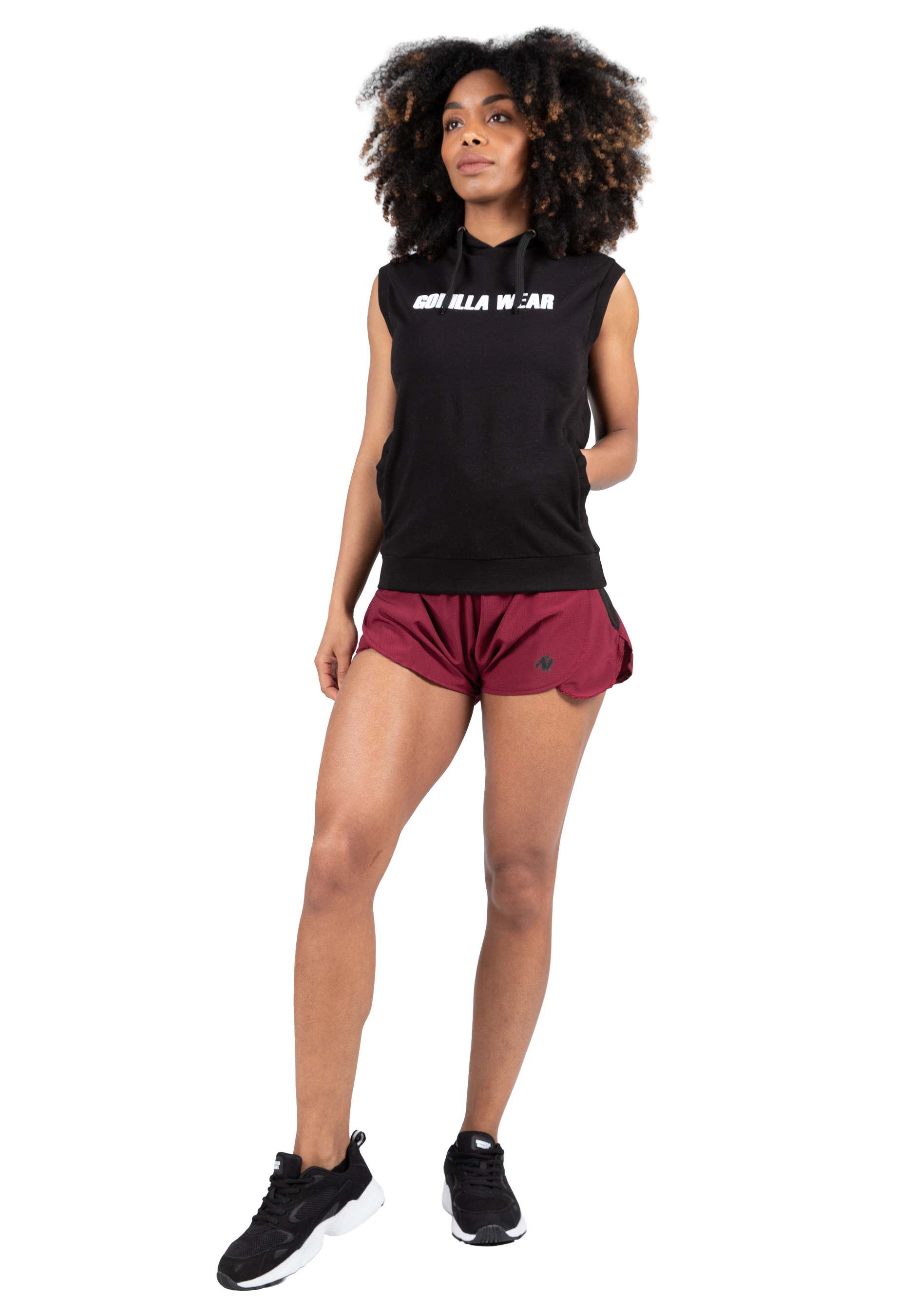 Gorilla Wear Virginia Sleeveless Hoodie Hoodie & Sweatshirt Black
