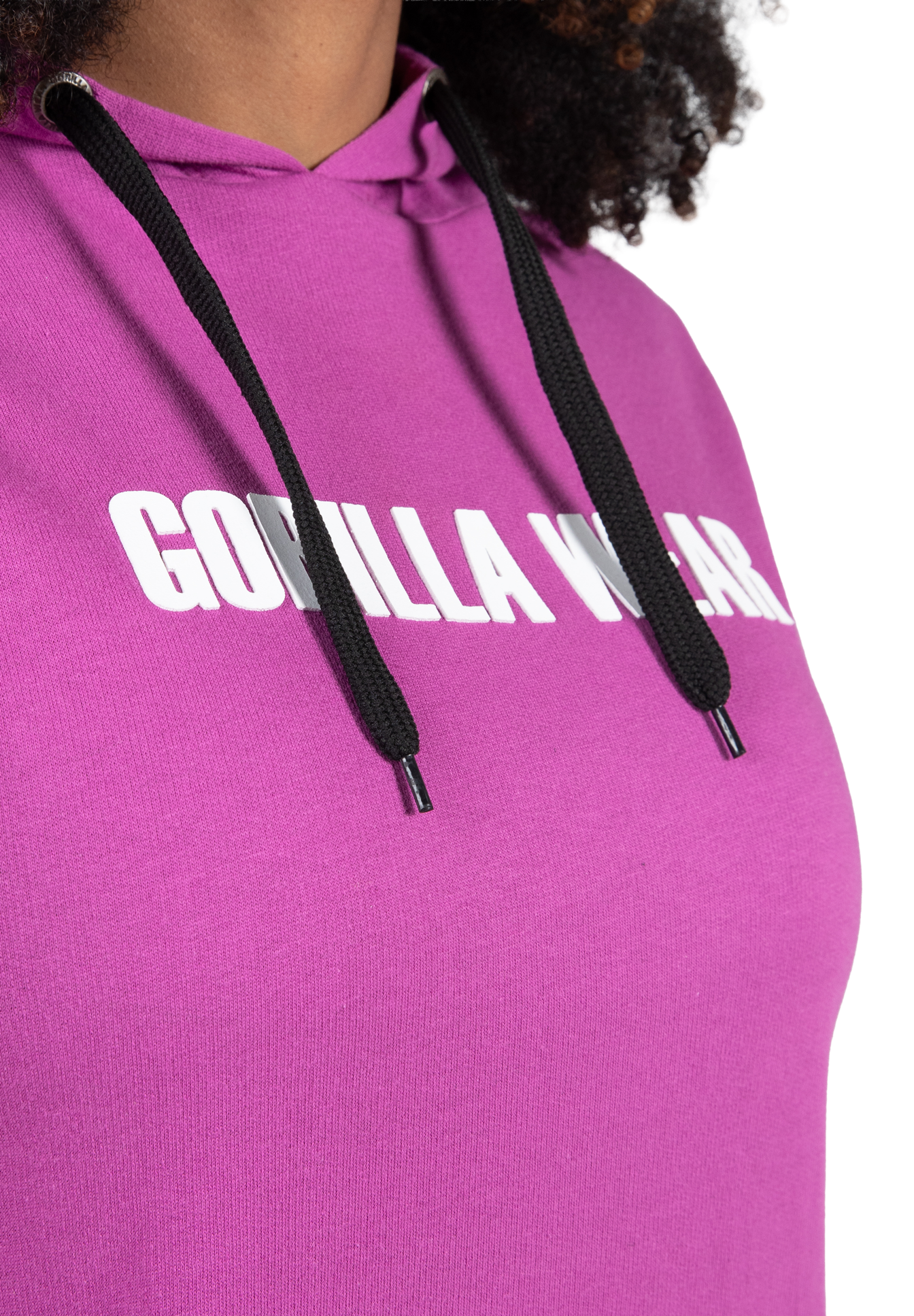 Gorilla Wear Virginia Sleeveless Hoodie Hoodie & Sweatshirt Fuchsia