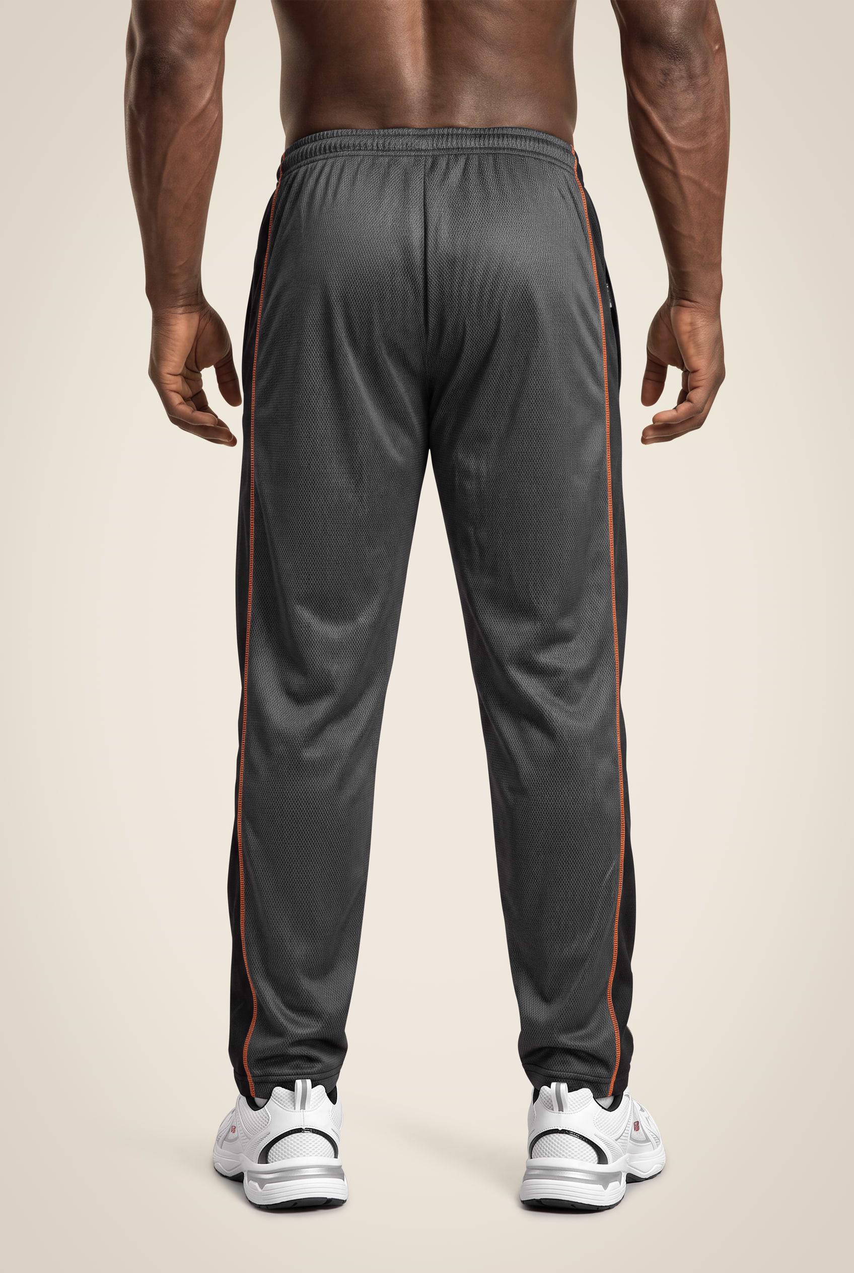 Gorilla Wear Wallace Mesh Pants Pants Gray/Orange