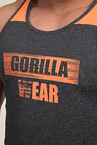 Gorilla Wear Wallace Tank Top Tank Top Gray/Orange