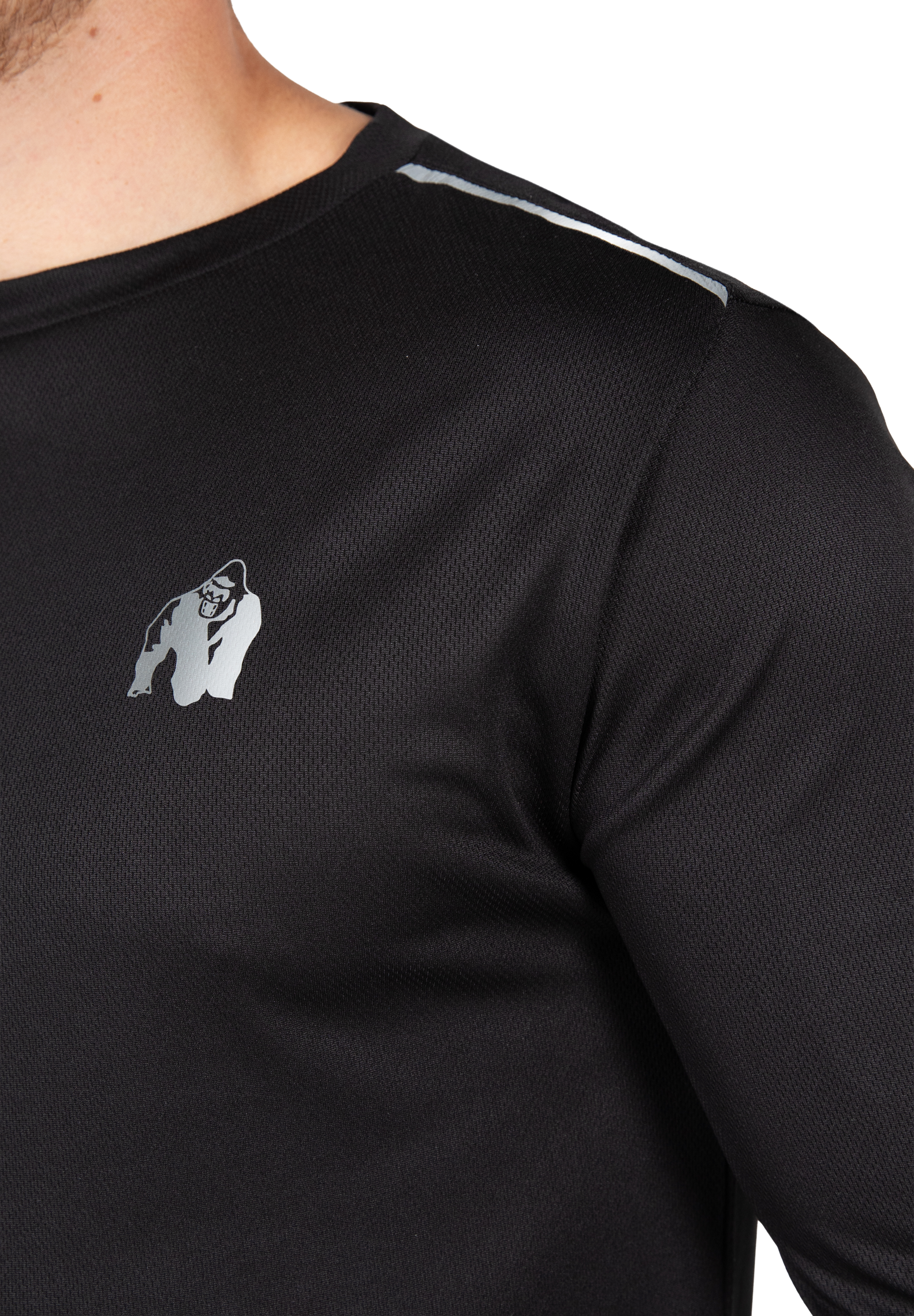 Gorilla Wear Washington Long Sleeve T-Shirt & Tops Black