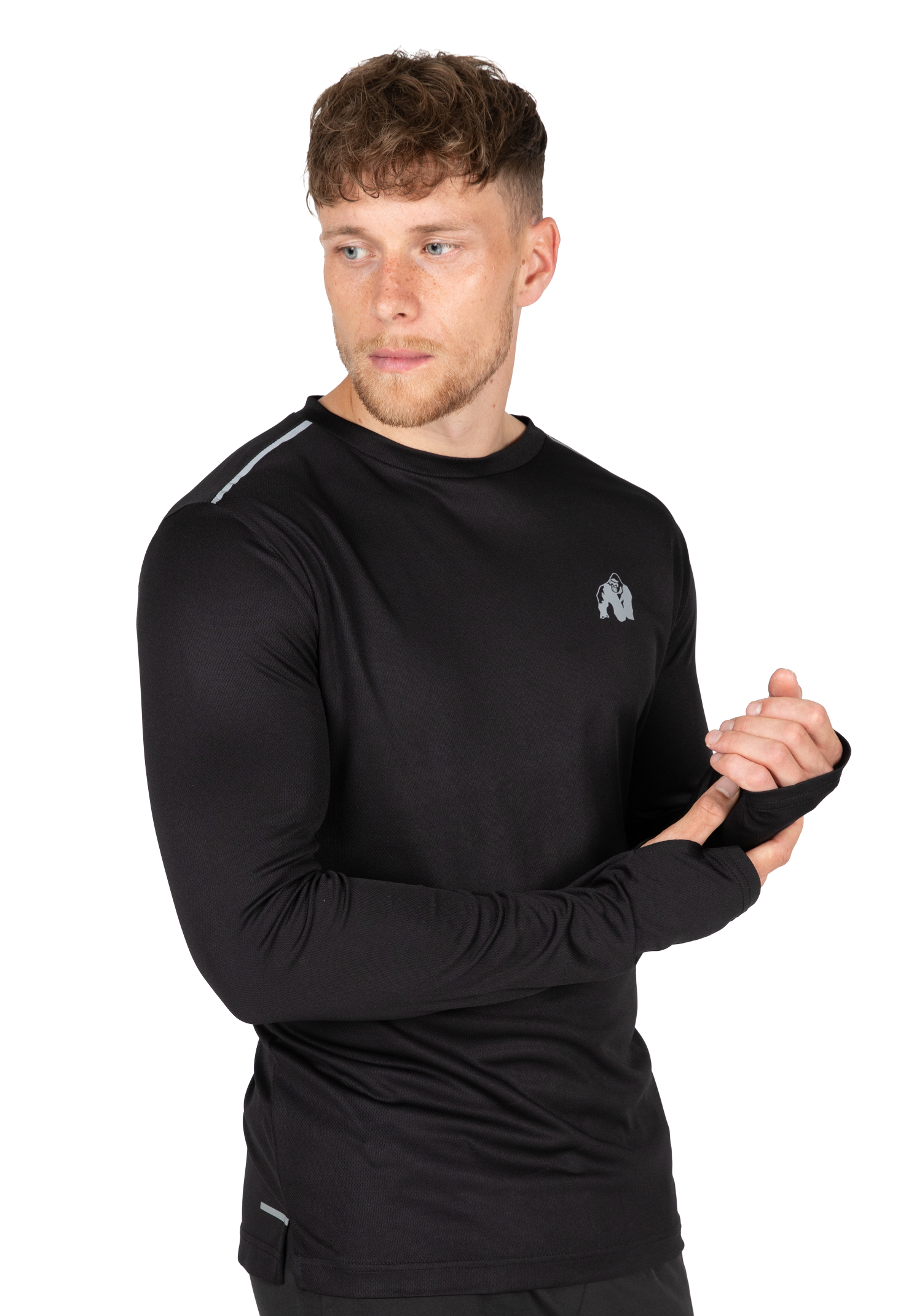 Gorilla Wear Washington Long Sleeve T-Shirt & Tops Black