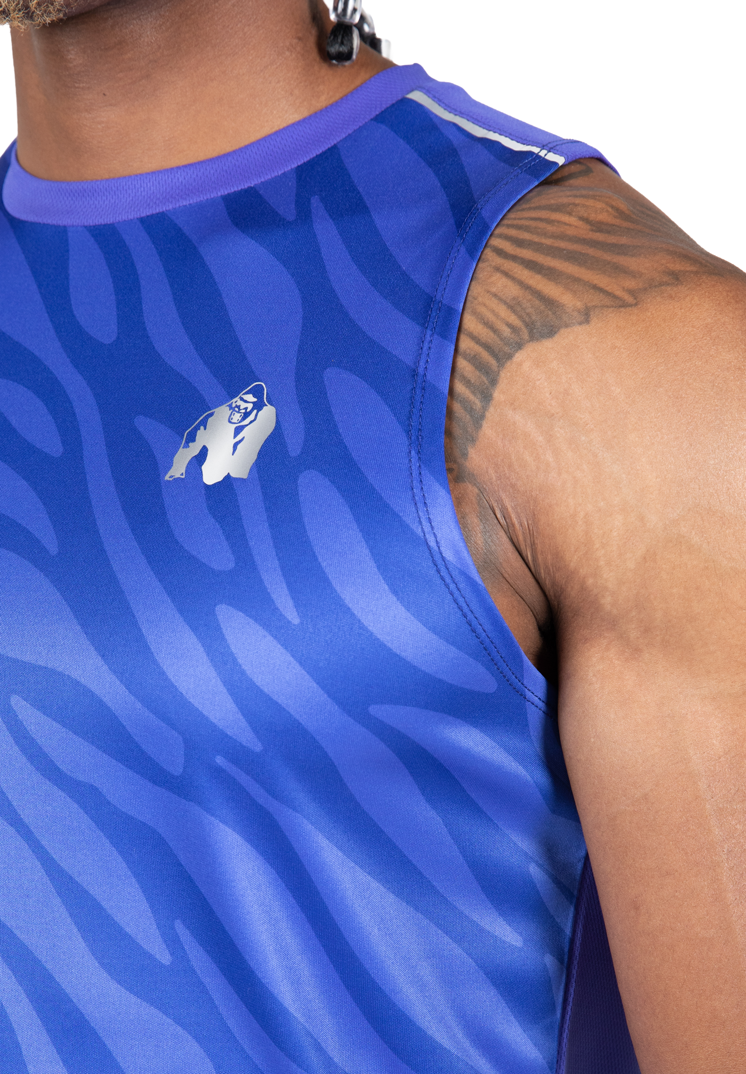 Gorilla Wear Washington Tank Top Tank Top Blue