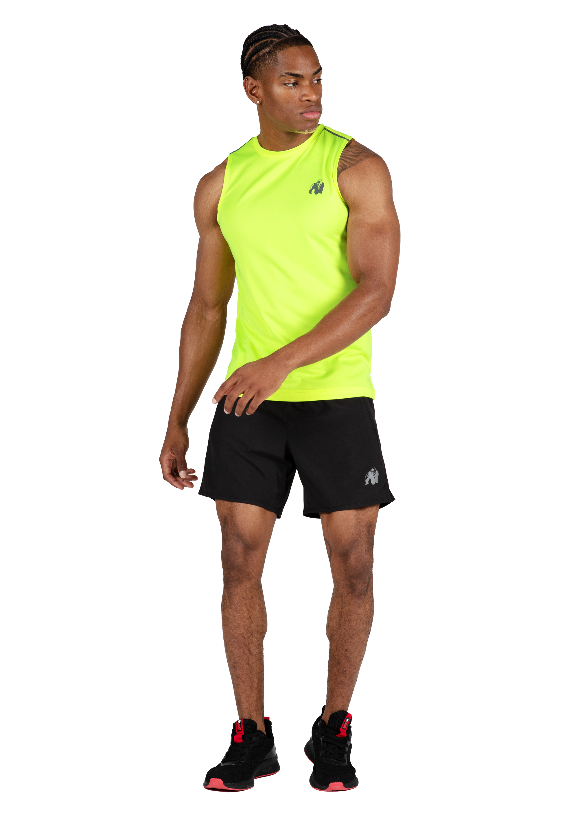 Gorilla Wear Washington Tank Top Tank Top Neon Yellow
