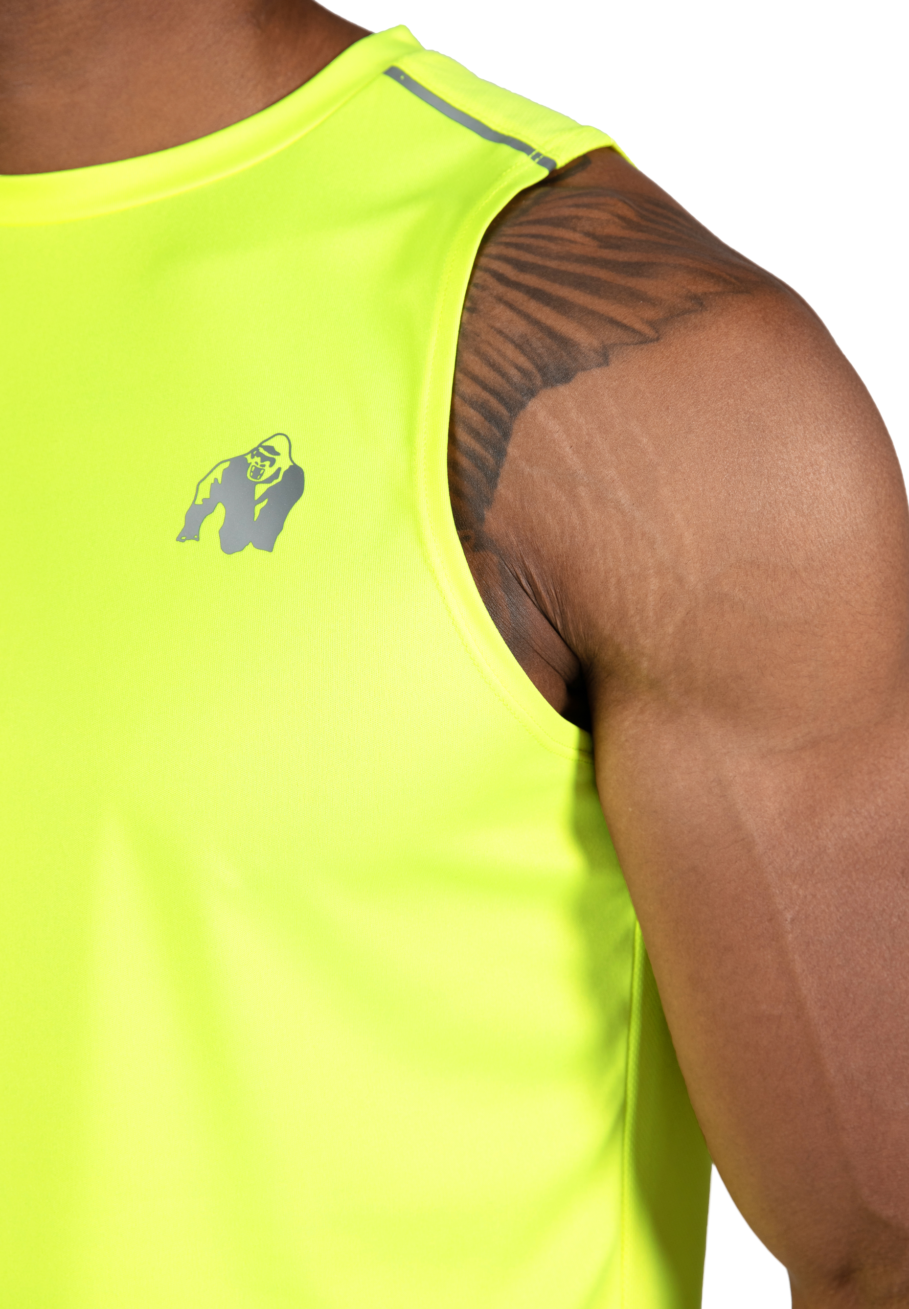 Gorilla Wear Washington Tank Top Tank Top Neon Yellow