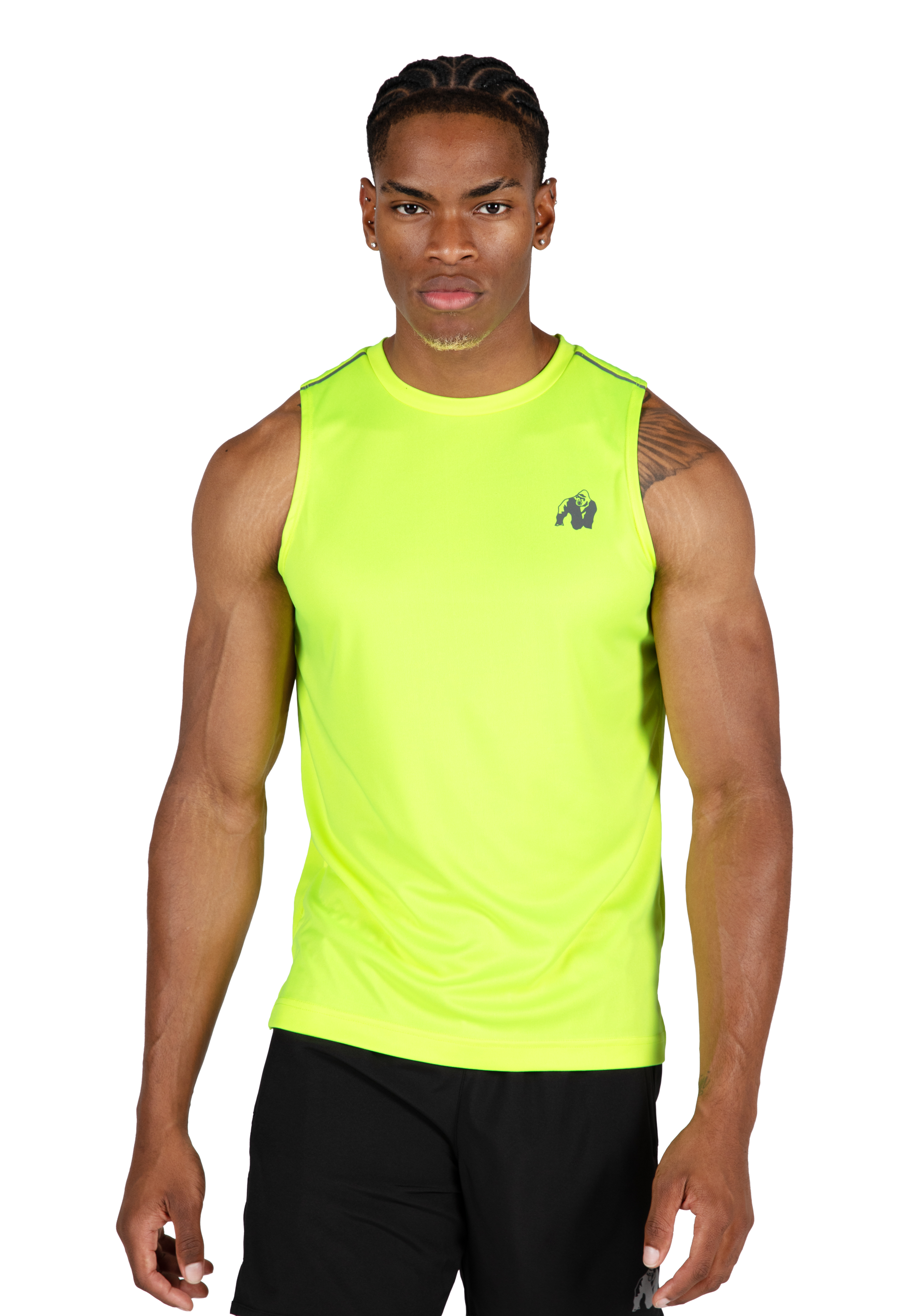 Gorilla Wear Washington Tank Top Tank Top Neon Yellow