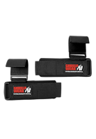 Gorilla Wear Weight Lifting Hooks Lifting Straps & Wraps Black