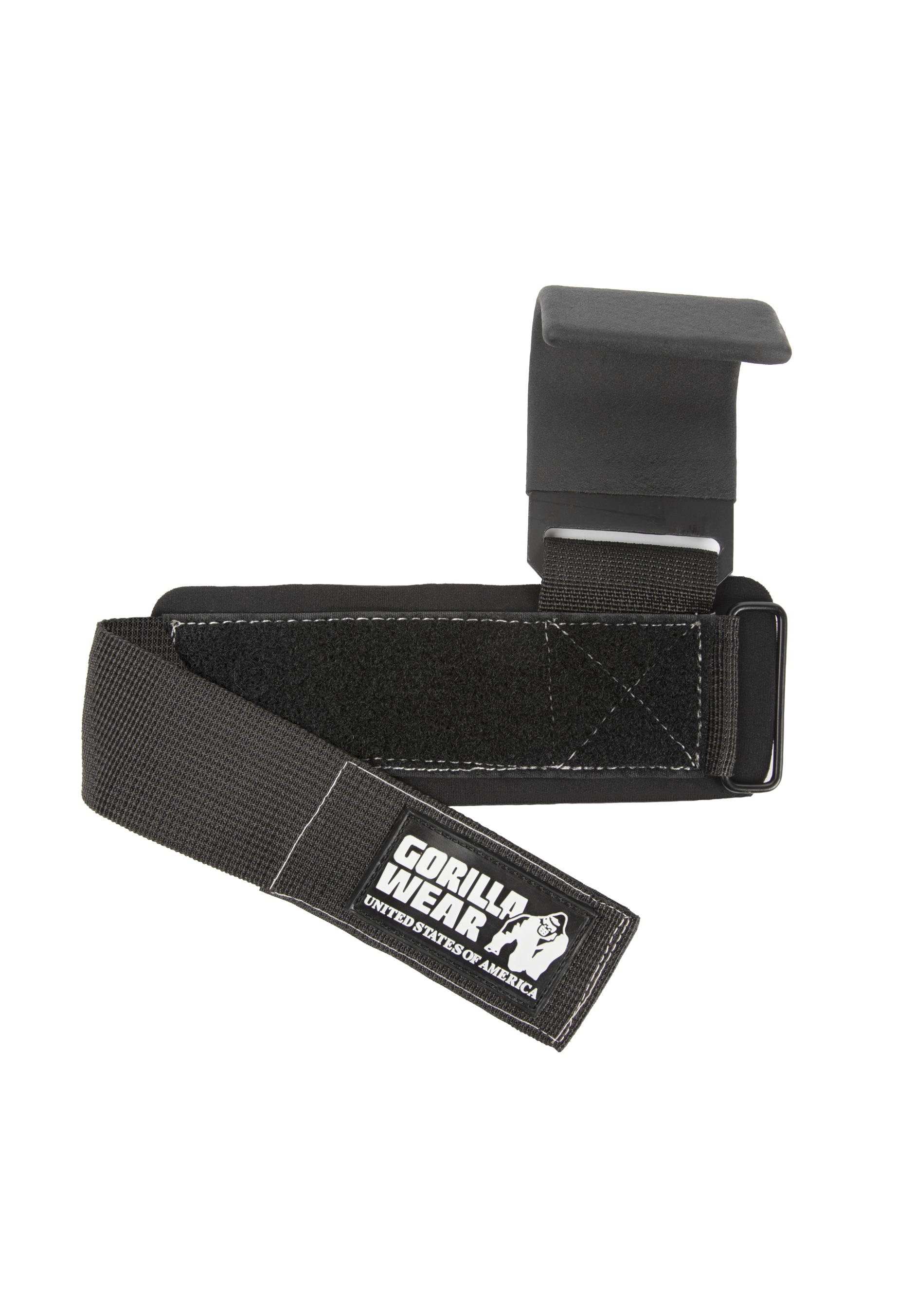 Gorilla Wear Weight Lifting Hooks Lifting Straps & Wraps Black/White