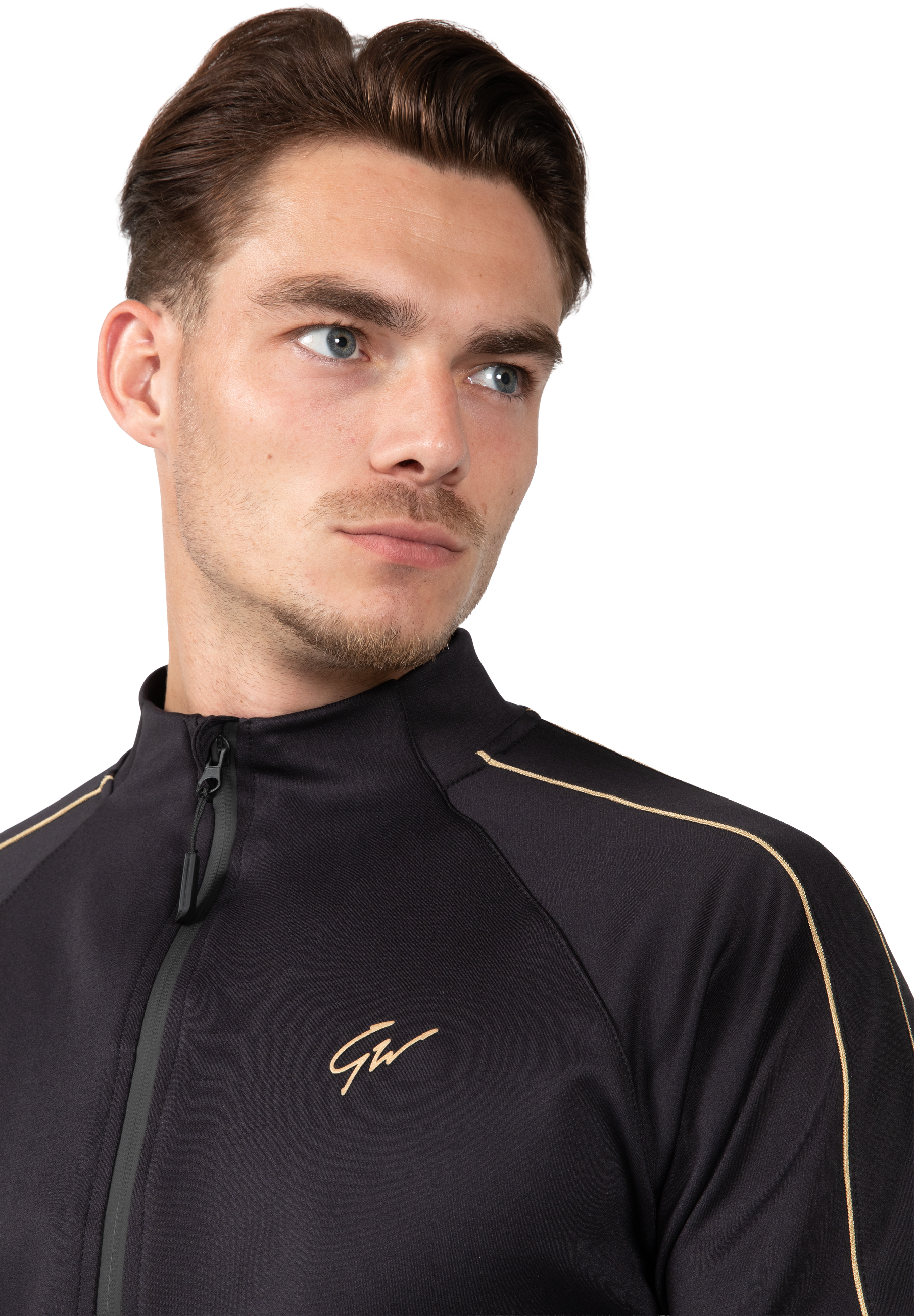 Gorilla Wear Wenden Track Jacket Jacket Black/Gold