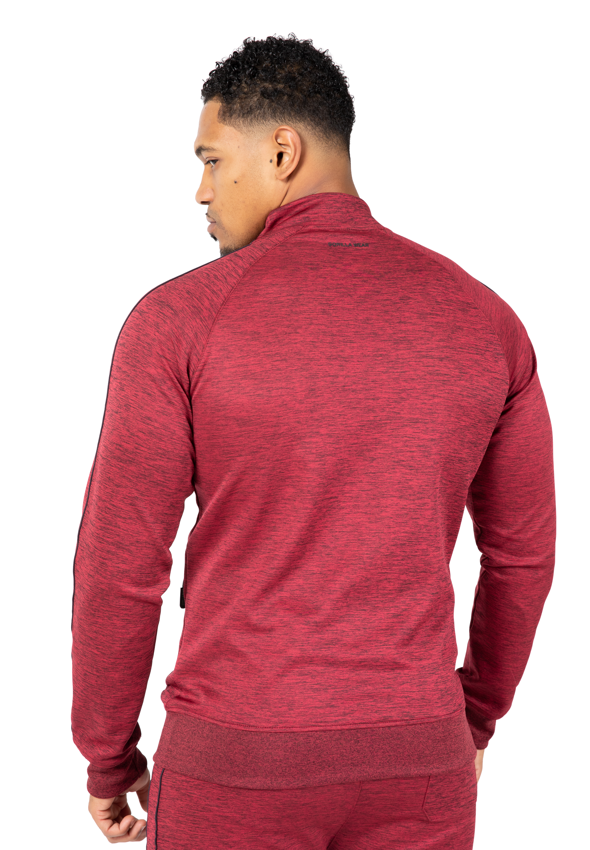 Gorilla Wear Wenden Track Jacket Jacket Burgundy