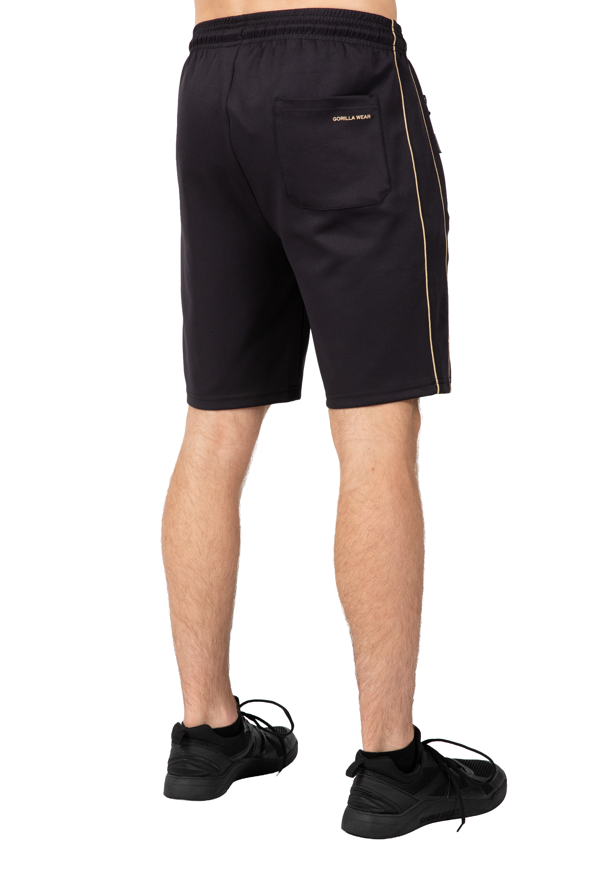 Gorilla Wear Wenden Track Shorts Shorts Black/Gold