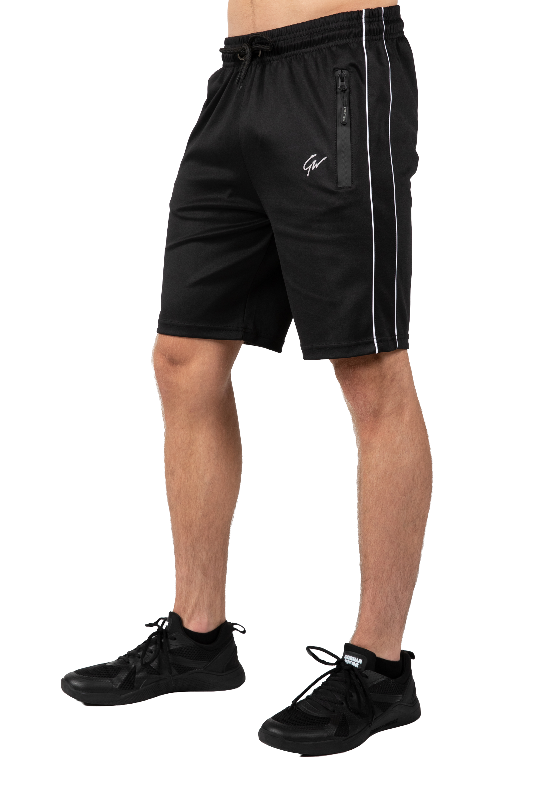 Gorilla Wear Wenden Track Shorts Shorts Black/White