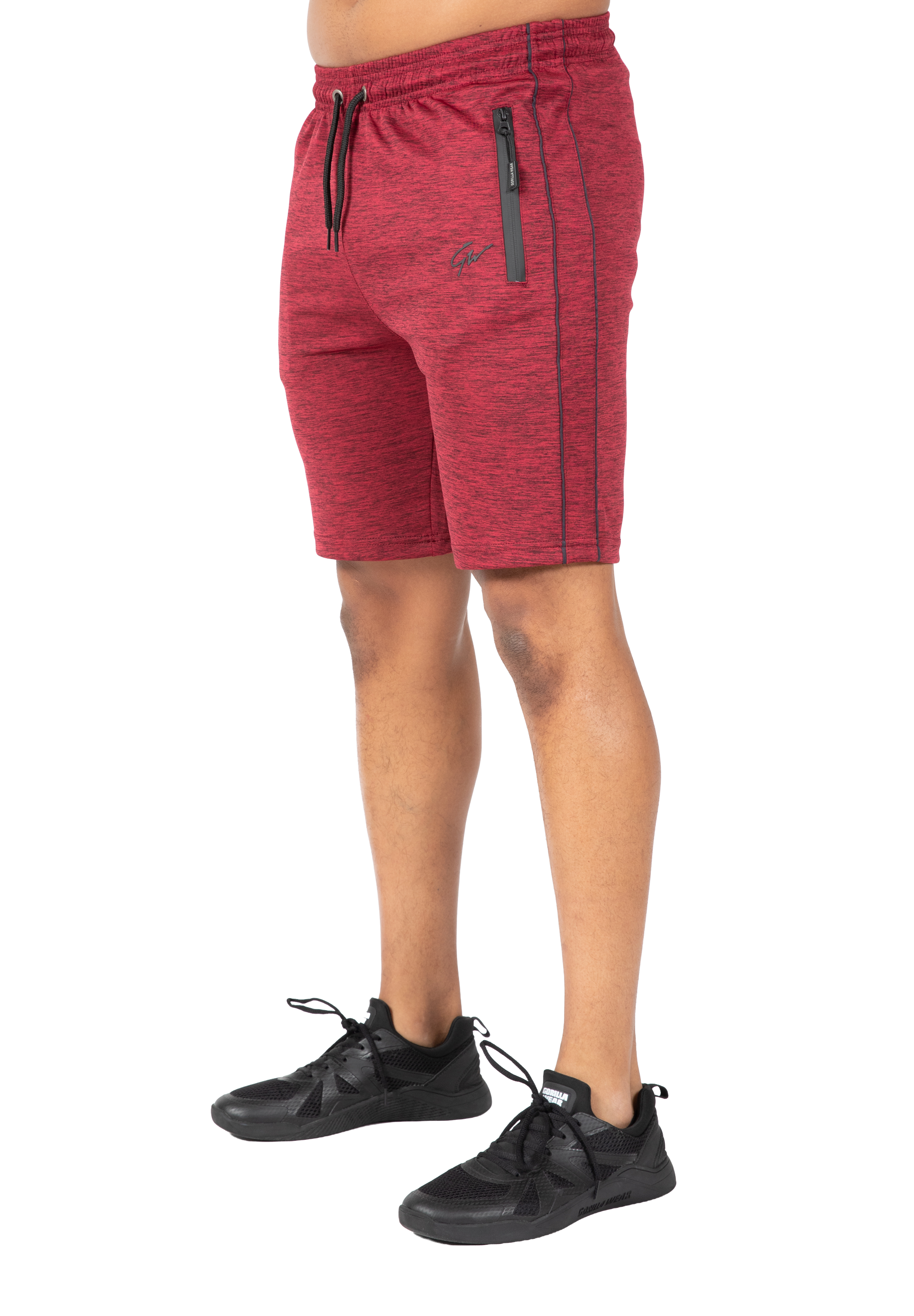 Gorilla Wear Wenden Track Shorts Shorts Burgundy