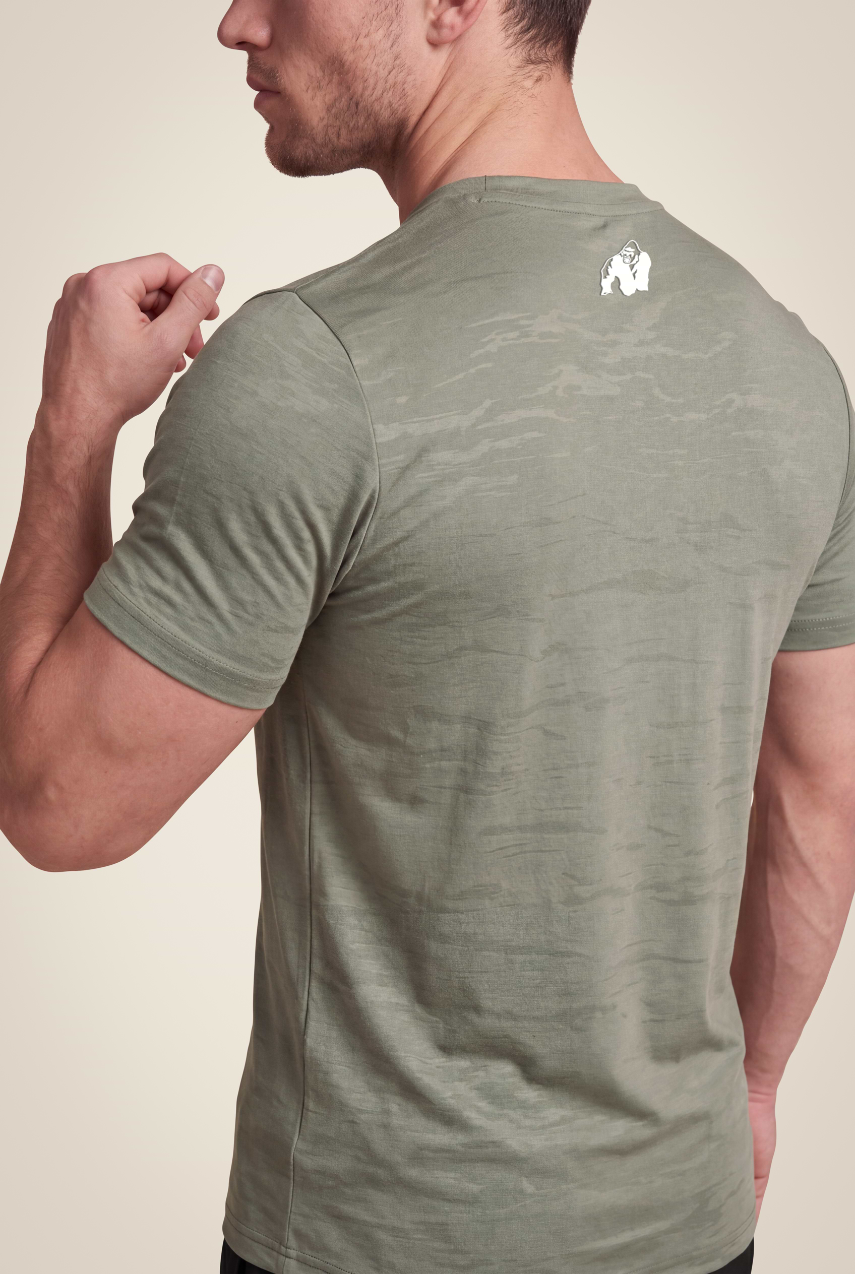 Gorilla Wear Westley T-Shirt T-Shirt & Tops Army Green
