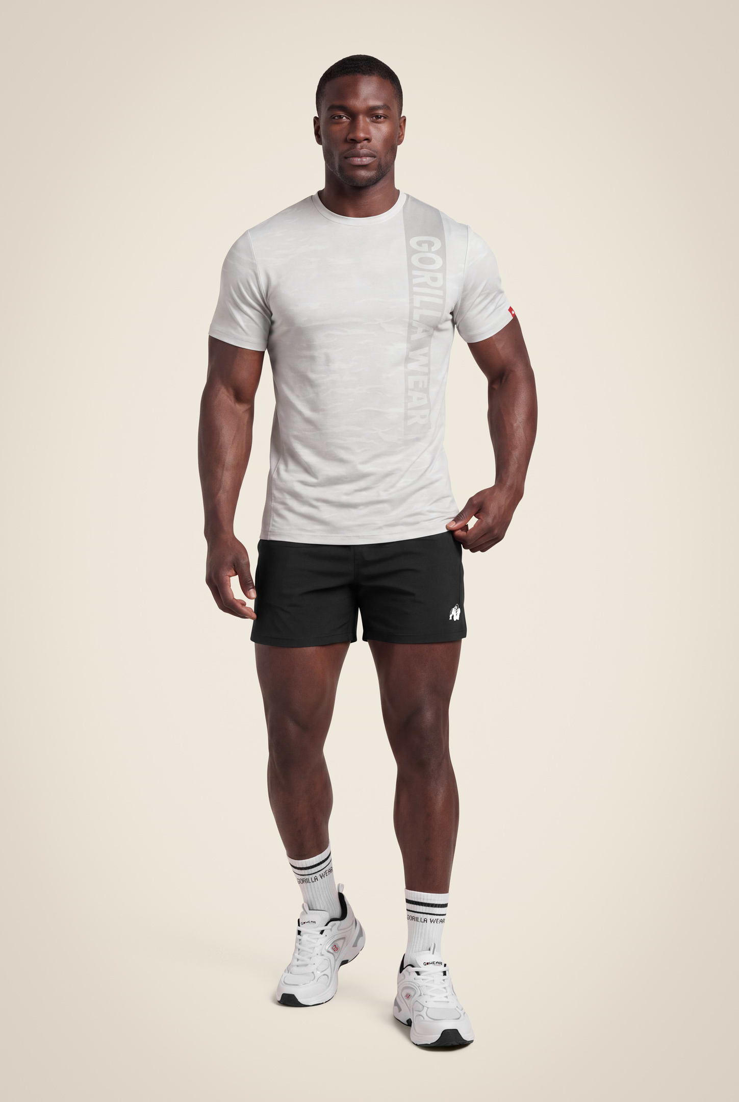 Gorilla Wear Westley T-Shirt T-Shirt & Tops Light Gray