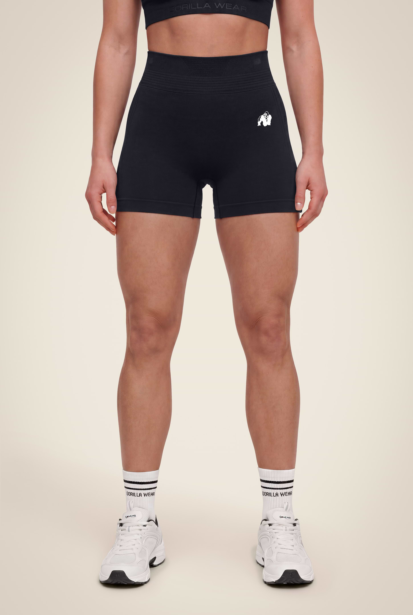 Gorilla Wear Whitney Seamless Shorts Shorts Black