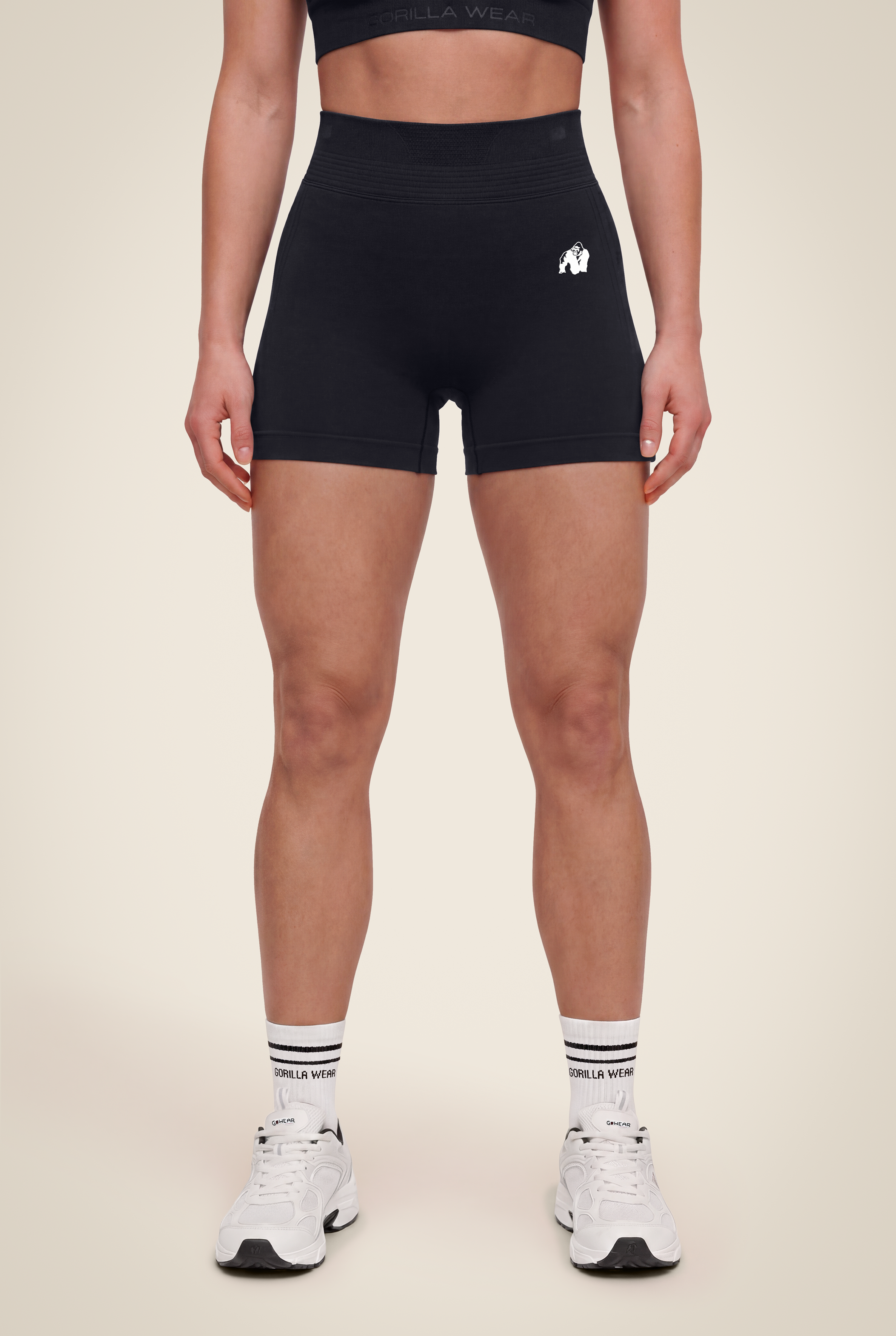 Gorilla Wear Whitney Seamless Shorts Shorts Black