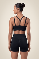 Gorilla Wear Whitney Seamless Sports Bra Sports Bra Black