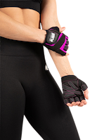 Gorilla Wear Women's Fitness Gloves Workout Gloves & Grips Black/Purple