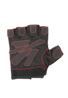 Gorilla Wear Women's Fitness Gloves Workout Gloves & Grips Black/Red Stitched