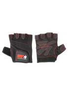Gorilla Wear Women's Fitness Gloves Workout Gloves & Grips Black/Red Stitched