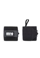 Gorilla Wear Wrist Wraps BASIC Lifting Straps & Wraps Black/White