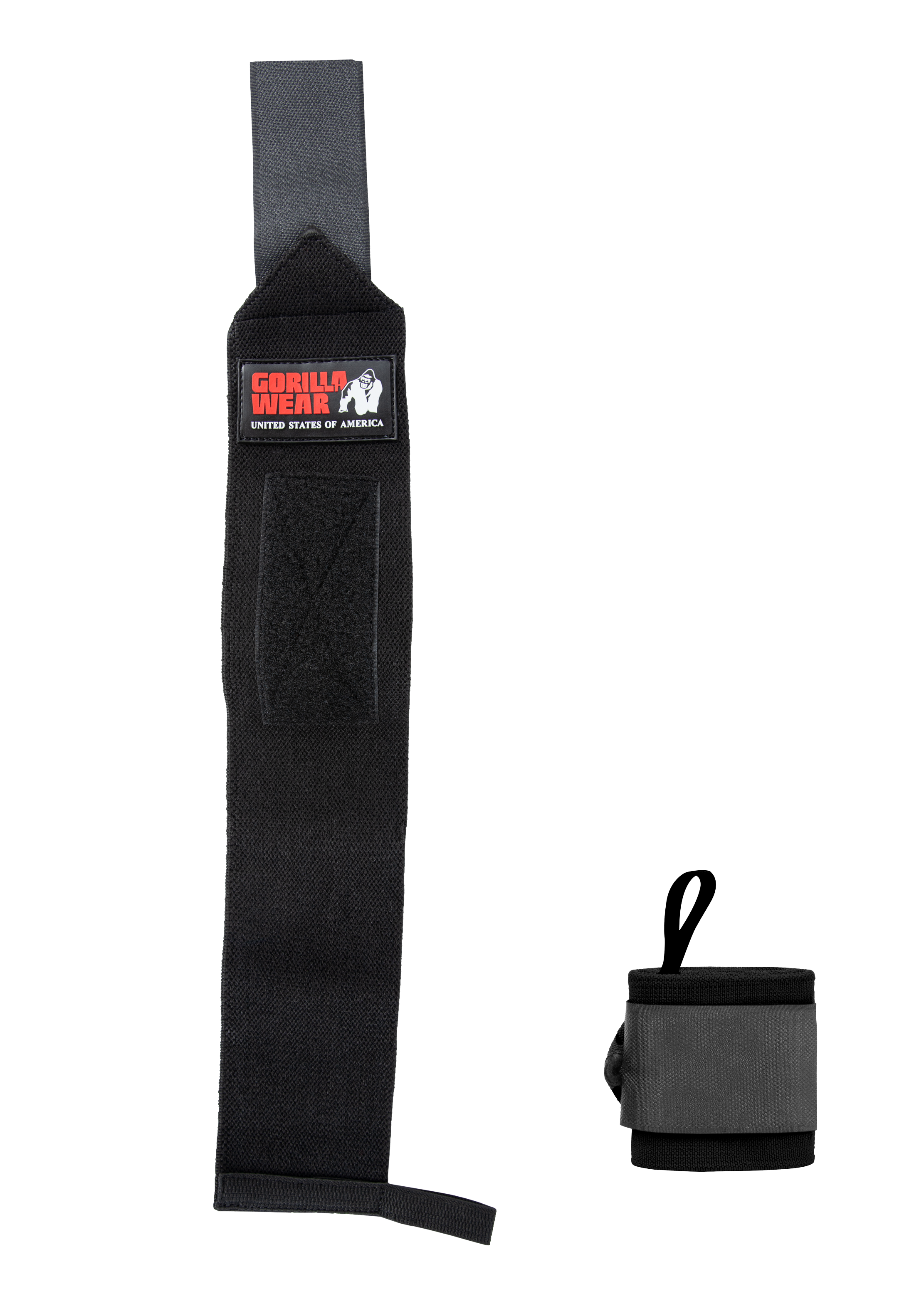 Gorilla Wear Wrist Wraps PRO Lifting Straps & Wraps Black