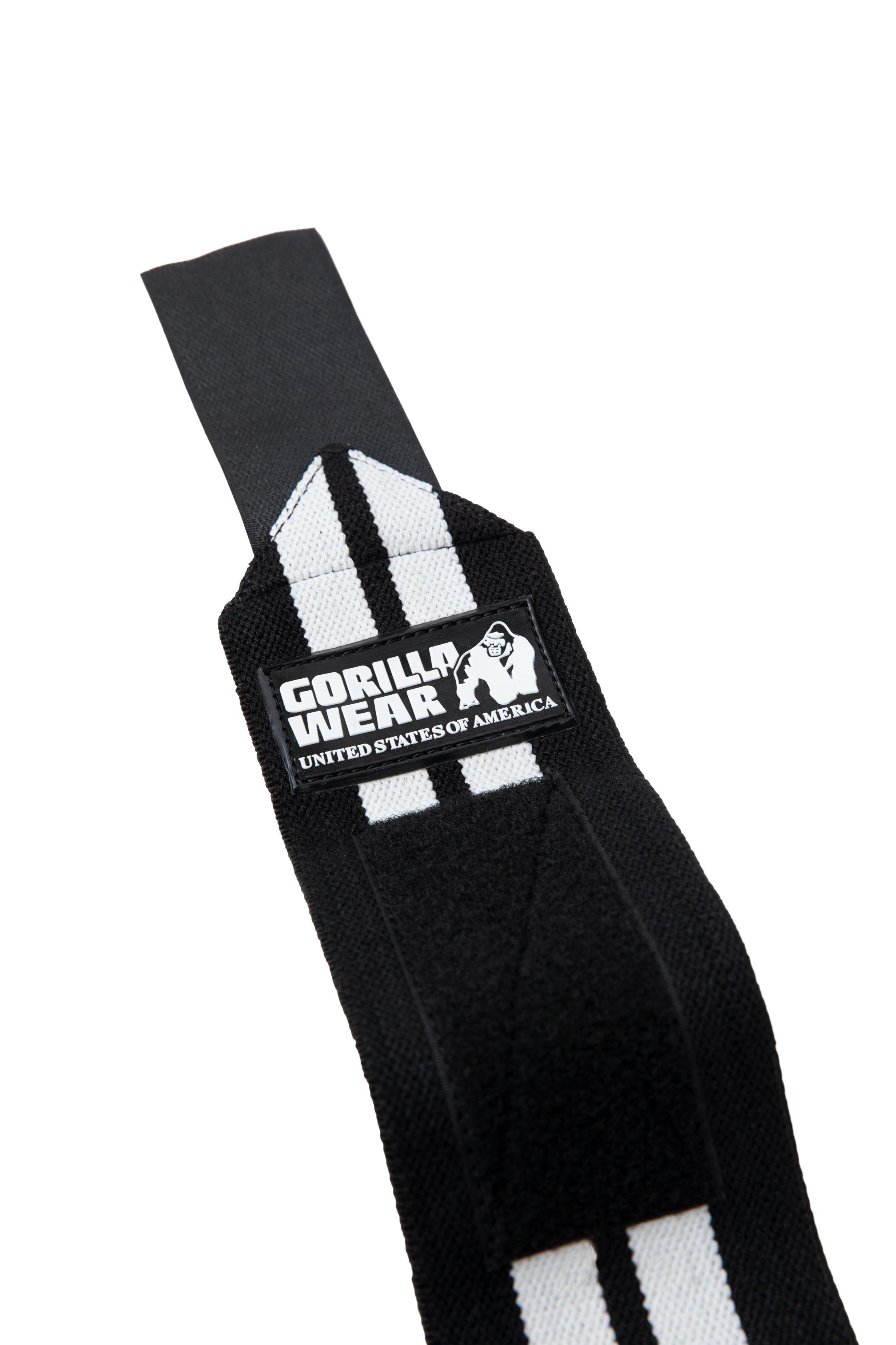 Gorilla Wear Wrist Wraps PRO Lifting Straps & Wraps Black/White