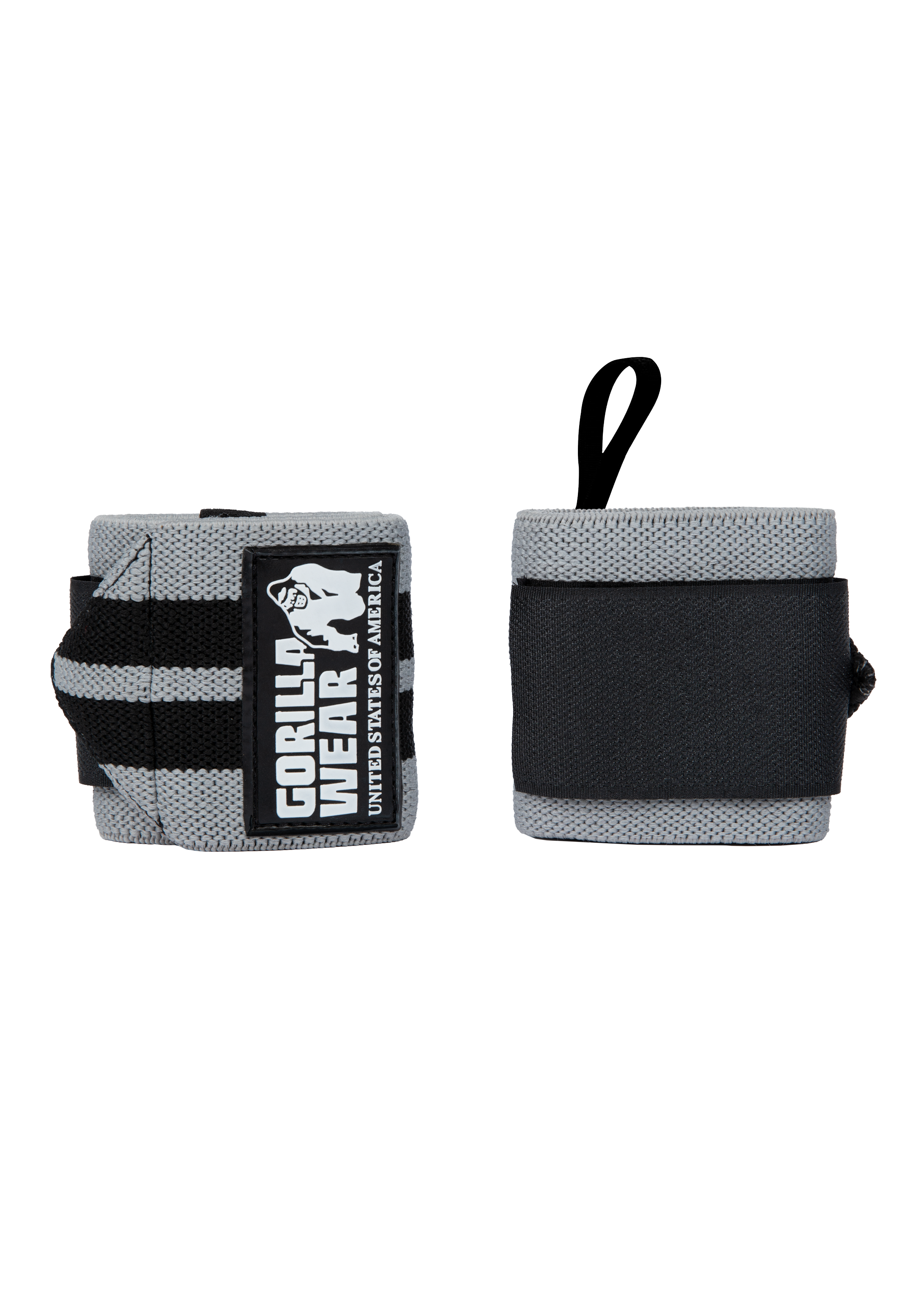 Gorilla Wear Wrist Wraps PRO Lifting Straps & Wraps Gray/Black