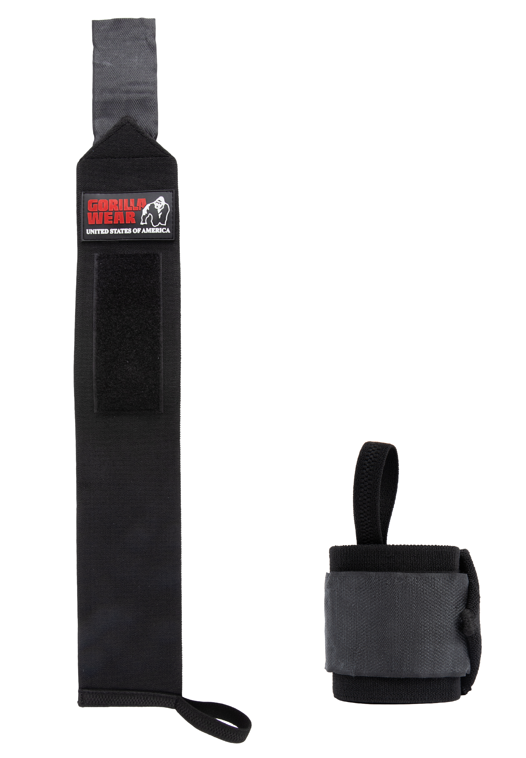Gorilla Wear Wrist Wraps ULTRA Lifting Straps & Wraps Black