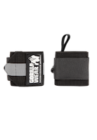 Gorilla Wear Wrist Wraps ULTRA Lifting Straps & Wraps Black/Gray
